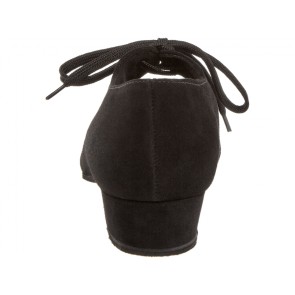 Diamant 057-029-001 dansschoenen voor dames zwart achterkant 
