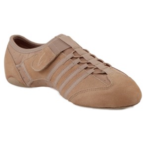 Jazzschoenen met suède splitzool - Klittenband - Zumba, Salsa, Latin, Jazz - Capezio Jag UPP16
