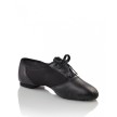 Zwarte jazzschoenen - Grote maten - Vetermodel - Suede splitzool - Capezio U458