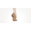 Elastisch canvas jazzschoen met hakje MDM Curce