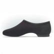 Jazzschoen van elastisch canvas - Zwart of huidskleur - MDM MJ330 Curve