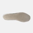Rumpf 0051 zilveren buikdans schoenen met doorlopende suede zool