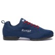 Rumpf Zuma RU1567 Navy Danssneaker met Rode Veters