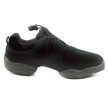 Capezio Toggle DS10 Zwarte Danssneaker zonder Veters en Splitzool