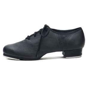 Sansha T-split TA01Lco - zwarte Lederen Tap Dansschoenen met Veters