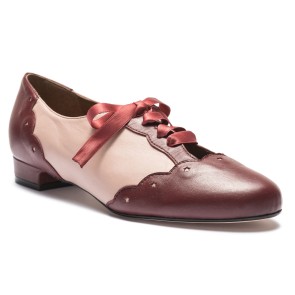 Rumpf Premium Line Dames Swing Schoen 9239 Burgundy/Antique Rose SALE