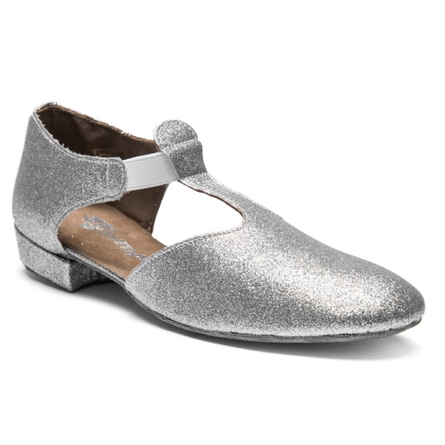 Rumpf Griekse Sandaal Zilver Glitter SALE