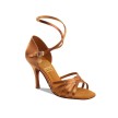 Supadance 1143 dansschoenen hoge hak dames brons 