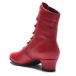 Rumpf Danslaarz 8910 Lola met haaksluiting rood achter