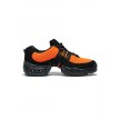 Bloch zwarte danssneakers boost splitzool achterkant