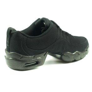 Bloch danssneakers canvas splitzool achterkant