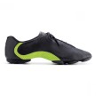 Bloch danssneakers Amalgam leer mesh splitzool groen zijkant