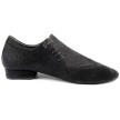 Portdance PD031 Zwart Heren Dansschoenen met veters aan de zijkant