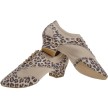 Diamant 188-234-587-V dames training dansschoenen splitzool panterprint 