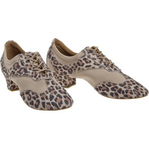 Diamant 188-234-587-V dames training dansschoenen splitzool vetersluiting 
