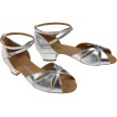 Diamant 141-035-463-Y dames latin dansschoenen open teen lage blokhak 