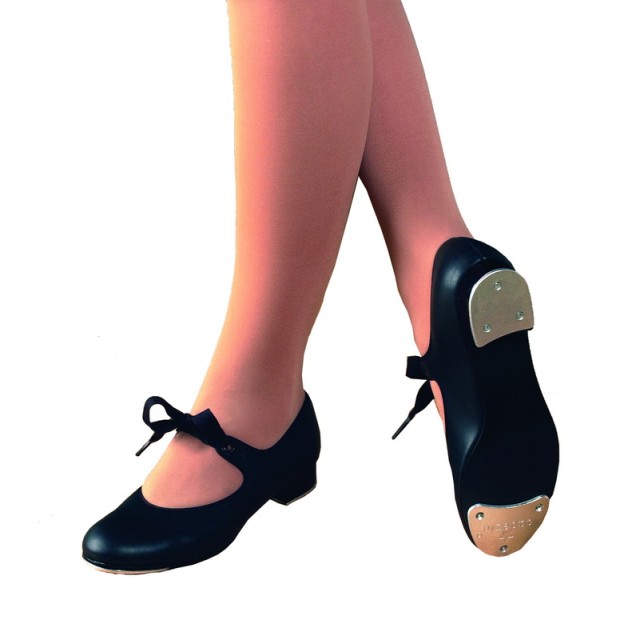 Capezio Meisjes en Dames Tap Dansschoenen PU met striksluiting Jr Tyette U925