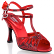 Rummos Tango Pasion Roode slangen print Tangoschoenen