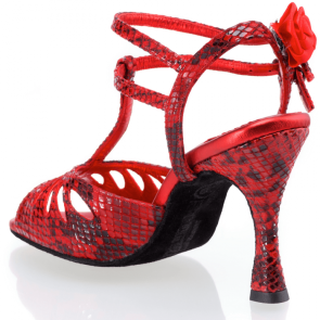 Rummos Tango Pasión Red-Black Snake achterkant