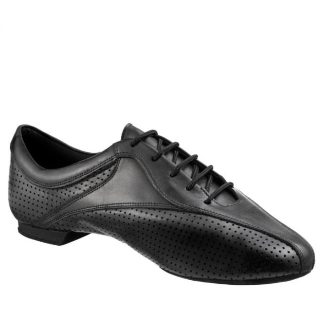 Rummos Sky Zwart Lederen Sportief Salsa & Tango schoenen