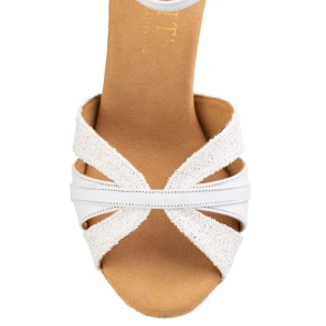 Rummos Elite Aura Glamoureus wit leer en gliter
