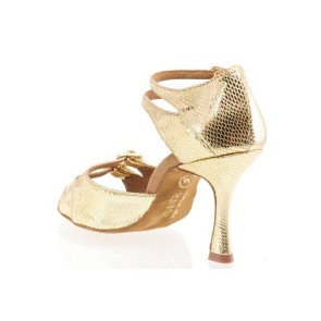 Rummos Elite Elena dames Dansschoenen goud achter