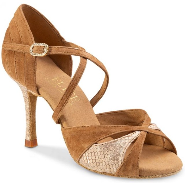 Rummos Elite Paloma Bruine Dames Dansschoenen