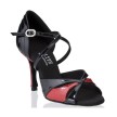 Rummos Elite Paloma Zwart-Rode Dames Dansschoenen