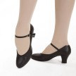Capezio Student Footlight Character Dansschoenen 650 voor Dames