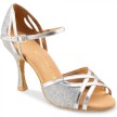 Rummos Elite Claire Latin dames zilveren schoen