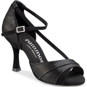 Rummos R304 dames Salsa dansschoenen zwart