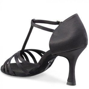 Rummos R331 Dames Salsa schoenen zwart achterkant