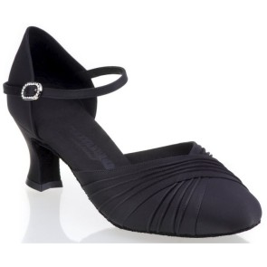Rummos R346 zwarte Lage Dames Latin Dansschoenen
