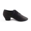 Portdance PD008 Dansschoenen van zwarte suede