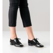 Werner Kern Taylor dames dansschoenen lederen zool plat lage hak comfort zwart
