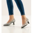 Werner Kern Laura dames dansschoenen shark antik haaienprint dansschoen voor ballroom